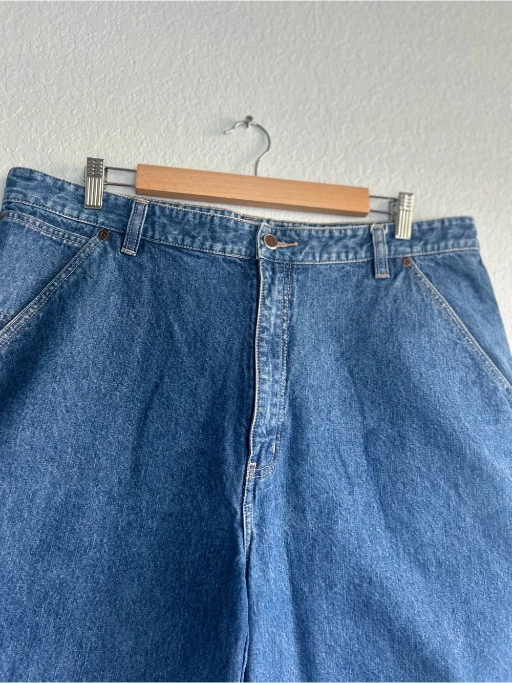 High Sierra Men's Dark Blue Denim Jean Shorts, Size 38